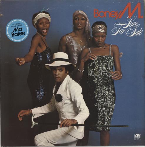 Boney M Love For Sale vinyl LP album (LP record) US BOMLPLO767016