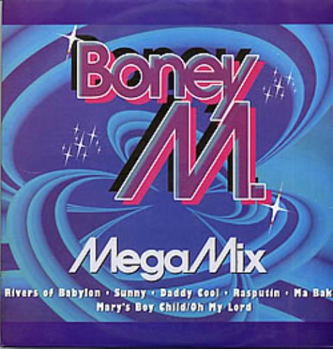 Boney M Mega Mix vinyl LP album (LP record) Colombian BOMLPME266475