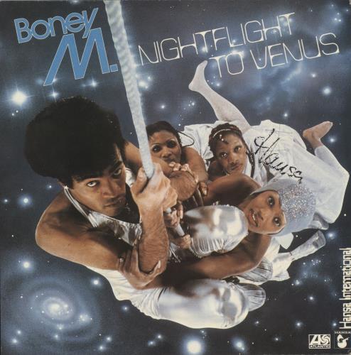 Boney M Nightflight To Venus - EX vinyl LP album (LP record) UK BOMLPNI880214