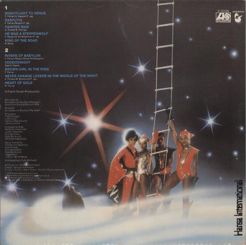 Boney M Nightflight To Venus vinyl LP album (LP record) UK BOMLPNI878494