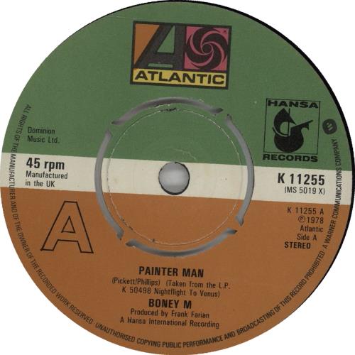 Boney M Painter Man 7" vinyl single (7 inch record / 45) UK BOM07PA663938