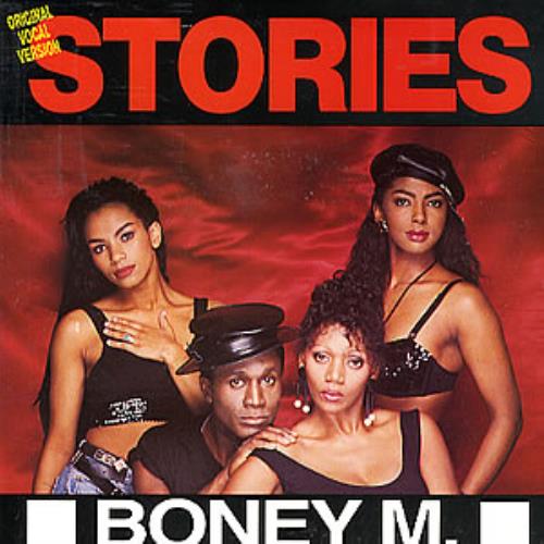 Boney M Stories 7" vinyl single (7 inch record / 45) UK BOM07ST289358