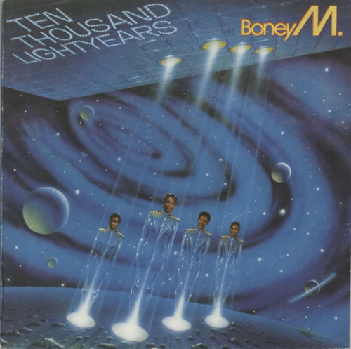 Boney M Ten Thousand Years vinyl LP album (LP record) Bulgarian BOMLPTE593239