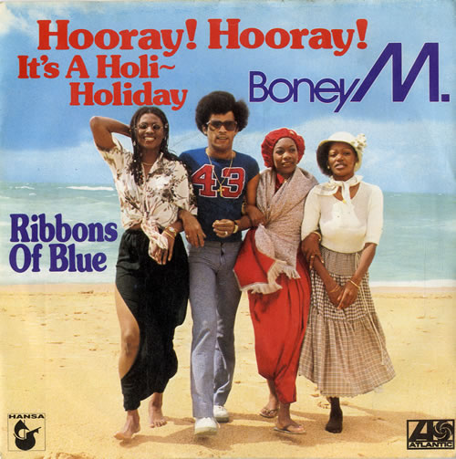 Boney M Hooray! Hooray! It's A HoliHoliday French 7" vinyl single (7