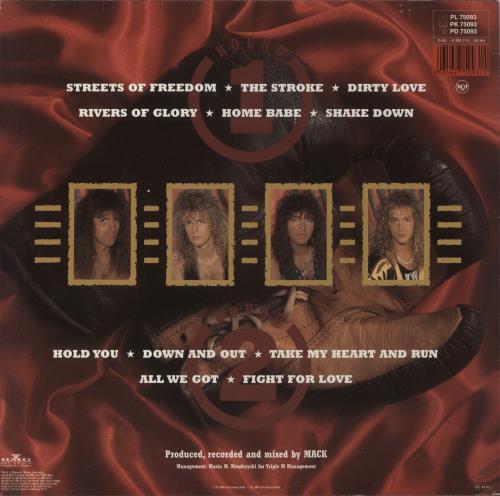 Bonfire Knock Out vinyl LP album (LP record) German BN2LPKN573562
