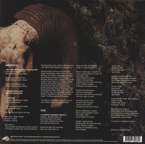 Bongzilla Doom Sessions Vol.4 - White and Purple Split Vinyl vinyl LP album (LP record) Italian 624LPDO864751