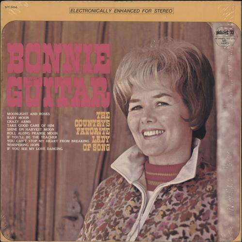 Bonnie Guitar The Country's Favorite Lady Of Song vinyl LP album (LP record) US B9WLPTH748907