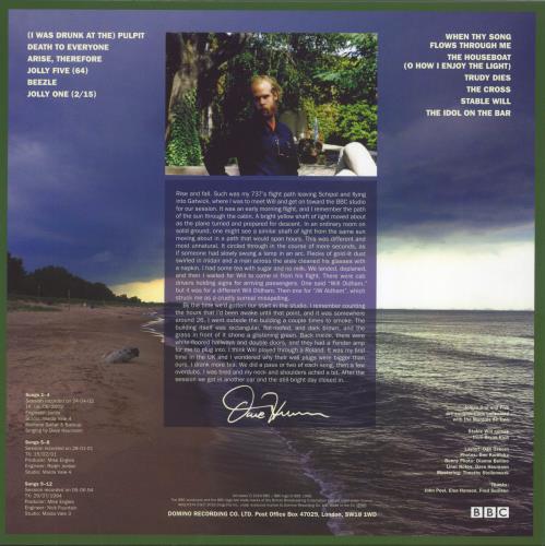 Bonnie Prince Billy Pond Scum vinyl LP album (LP record) UK BPBLPPO827734