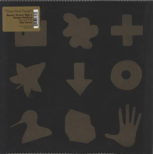 Bonnie Prince Billy Sing And Play Max Porter  Three Feral Pieces 12" vinyl single (12 inch record / Maxi-single) US BPB12SI872795