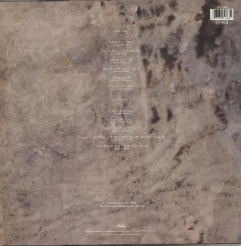 Bonnie Raitt Nick Of Time - 2nd - Hype Sticker vinyl LP album (LP record) UK BRTLPNI877362