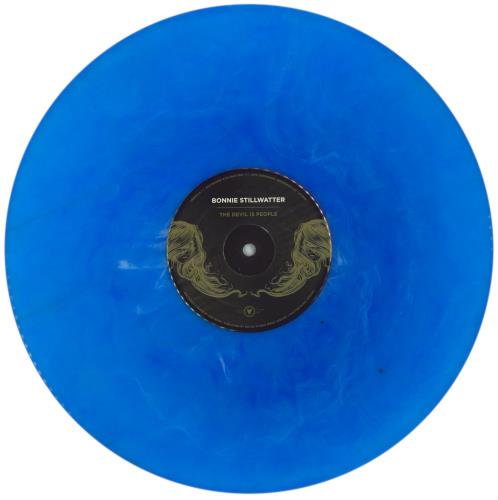 Bonnie Stillwatter The Devil Is People - Blue Marble Vinyl 12" vinyl single (12 inch record / Maxi-single) US 9XT12TH871058