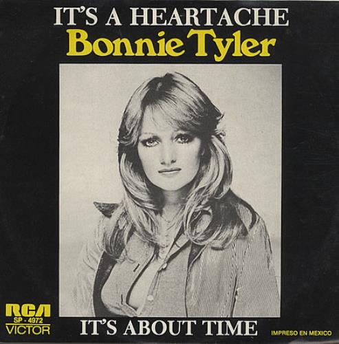 Bonnie Tyler Coraz�n Herido 7" vinyl single (7 inch record / 45) Mexican BTY07CO83081