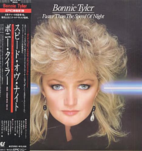 Bonnie Tyler Faster Than The Speed Of Night vinyl LP album (LP record) Japanese BTYLPFA119173