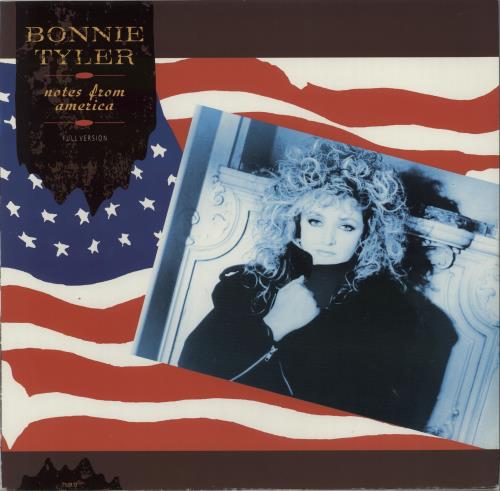 Bonnie Tyler Notes From America 12" vinyl single (12 inch record / Maxi-single) UK BTY12NO18739