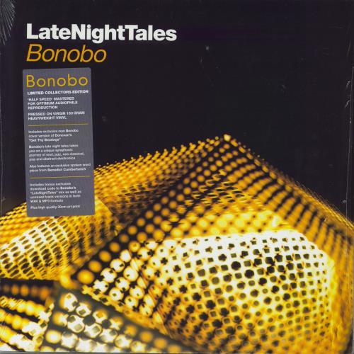 Bonobo Late Night Tales - 180gram Vinyl + Stickered Shrink 2-LP vinyl record set (Double LP Album) UK OBN2LLA793771