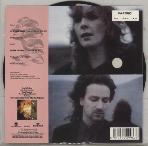 Bono In A Lifetime 7" vinyl picture disc (7 inch picture disc single) UK BNO7PIN20196