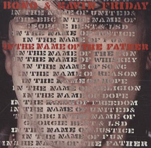 Bono In The Name Of The Father CD single (CD5 / 5") US BNOC5IN27418