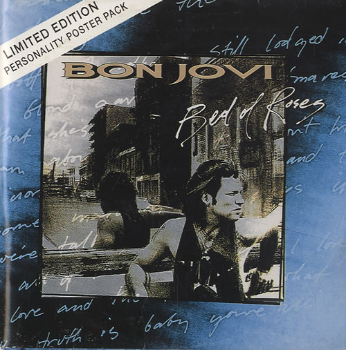 Bon Jovi Bed Of Roses Personality Poster Pack Australian CD single