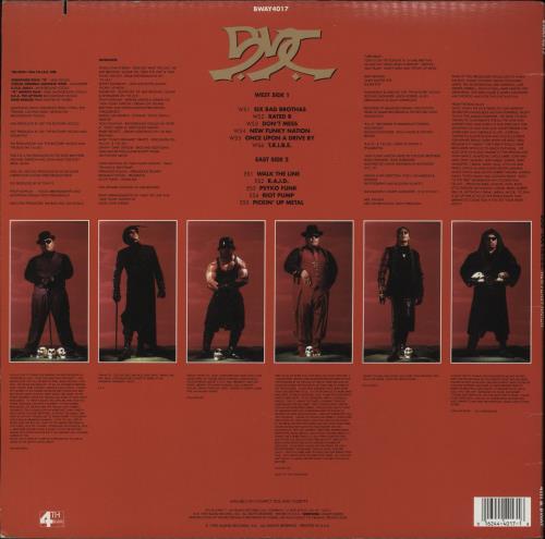 Boo-Yaa Tribe New Funky Nation vinyl LP album (LP record) US C8OLPNE869510