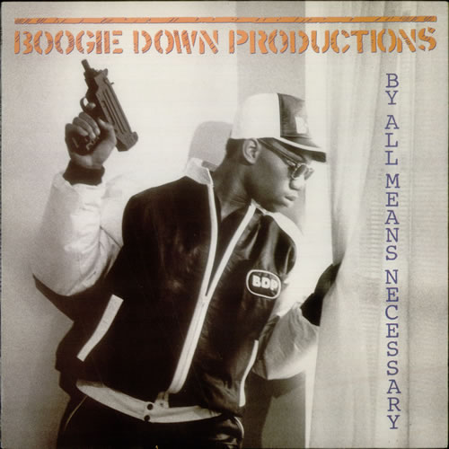 Boogie Down Productions By All Means Necessary vinyl LP album (LP record) UK B9OLPBY543319