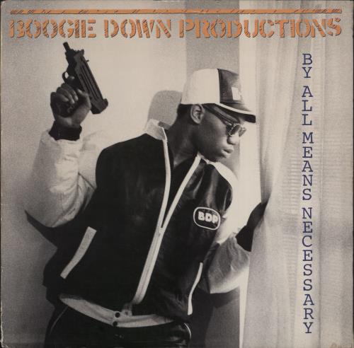 Boogie Down Productions By All Means Necessary vinyl LP album (LP record) US B9OLPBY619214