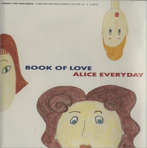 Book Of Love Alice Everyday CD single (CD5 / 5") US BKVC5AL437115