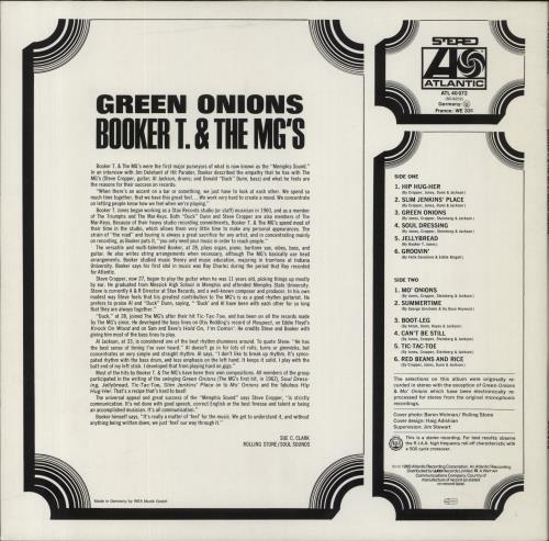 Booker T. & The M.G.'s The Best Of Booker T. & The MG's vinyl LP album (LP record) UK BKTLPTH521278