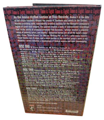 Booker T. & The M.G.'s Time Is Tight CD Album Box Set US BKTDXTI868090