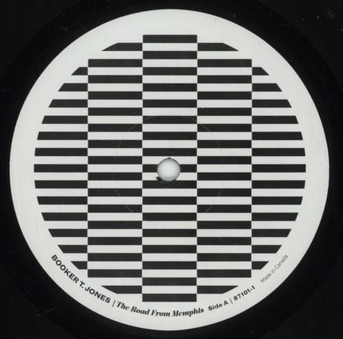 Booker T. Jones The Road From Memphis vinyl LP album (LP record) US -S7LPTH882425