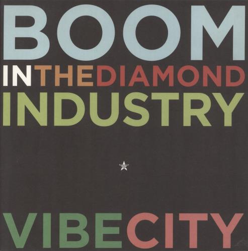 Boom In The Diamond Industry Vibe City - Orange Vinyl vinyl LP album (LP record) UK 81PLPVI856720