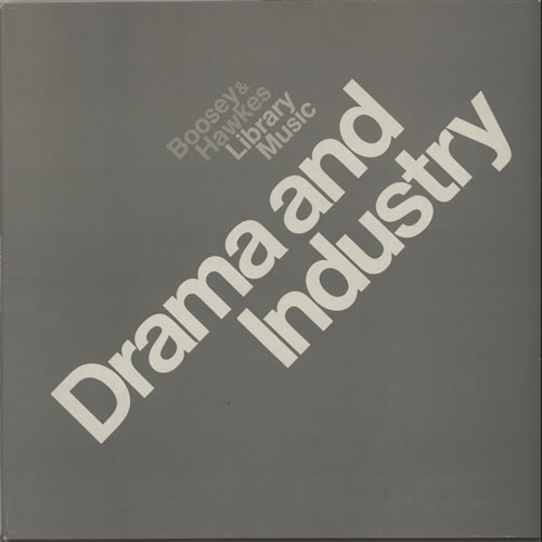 Boosey & Hawkes Drama & Industry vinyl LP album (LP record) UK F3ZLPDR641271