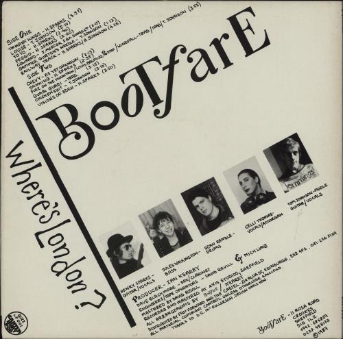 Bootfare Where's London vinyl LP album (LP record) UK 2-TLPWH764296