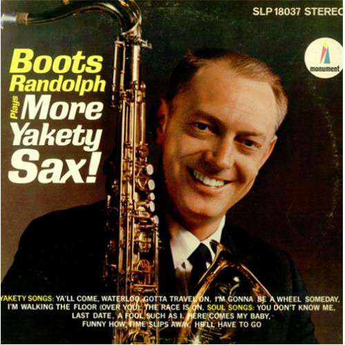 Boots Randolph Plays More Yakety Sax! vinyl LP album (LP record) US RFBLPPL425205