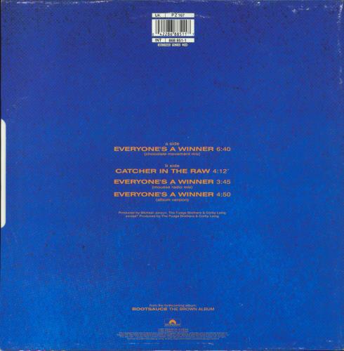 Bootsauce Everyone's A Winner [Remix] 12" vinyl single (12 inch record / Maxi-single) UK 6ZZ12EV828544
