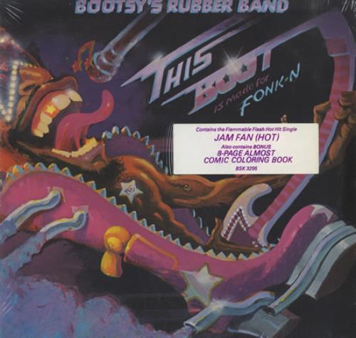 Bootsy's Rubber Band This Boot Is Made For Fonk-N - Sealed vinyl LP album (LP record) US BRBLPTH429659