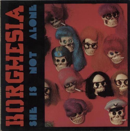 Borghesia She Is Not Alone 12" vinyl single (12 inch record / Maxi-single) Belgian I2U12SH665604