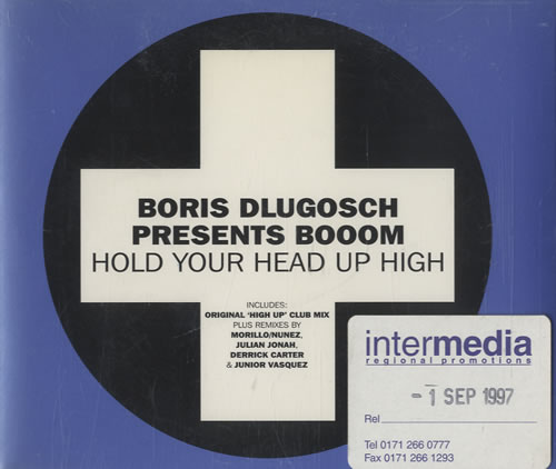 Boris Dlugosch Hold Your Head Up High CD single (CD5 / 5") UK DLUC5HO514415