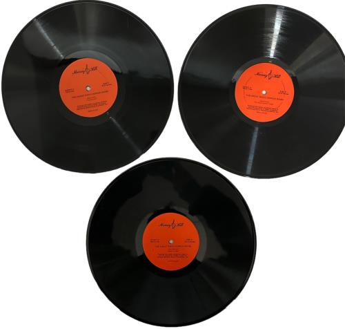 Boris Karloff The Great Radio Horror Shows 3-LP vinyl record set (Triple LP Album) US KFF3LTH828352