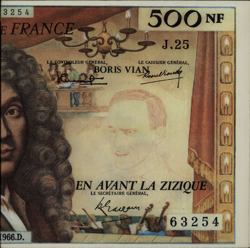 Boris Vian En Avant La Zizique vinyl LP album (LP record) French H2RLPEN635187