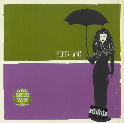 Boss Hog Boss Hog - shrink vinyl LP album (LP record) US HOGLPBO828225