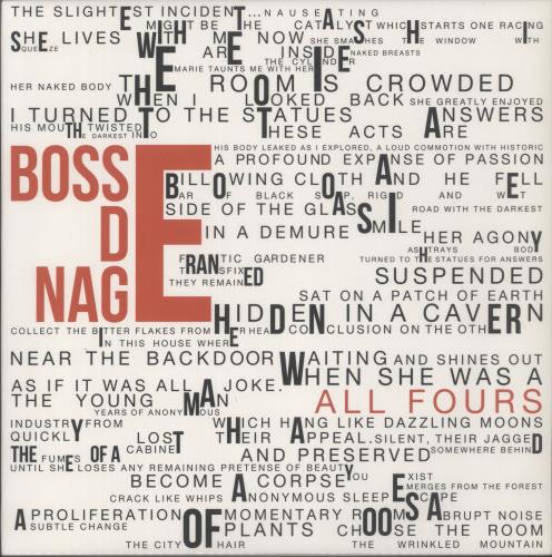 Bosse-De-Nage All Fours - Red Vinyl 2-LP vinyl record set (Double LP Album) US 9QY2LAL866067