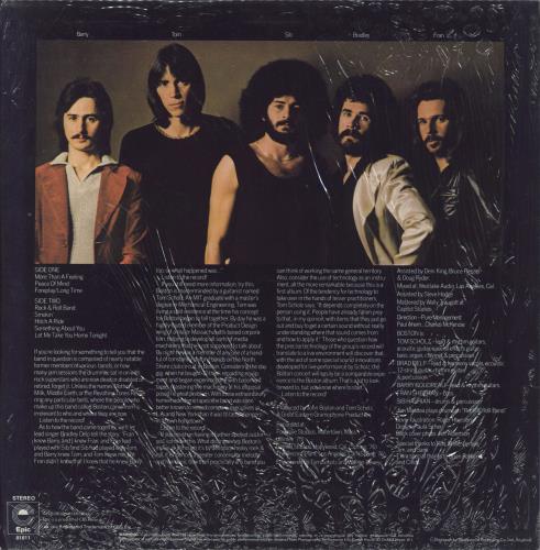 Boston Boston - shrink vinyl LP album (LP record) UK BOSLPBO830418