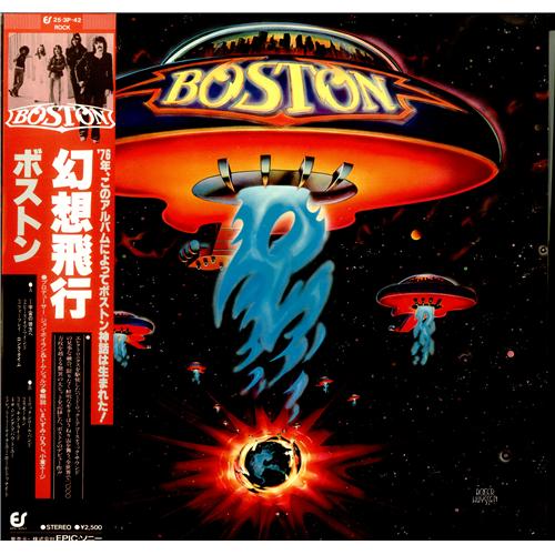 Boston Boston vinyl LP album (LP record) Japanese BOSLPBO275512