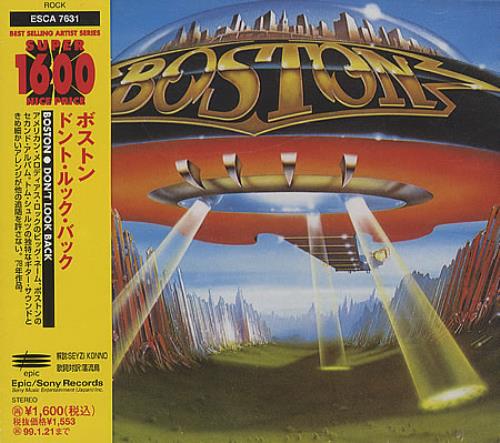 Boston Don't Look Back CD album (CDLP) Japanese BOSCDDO389051
