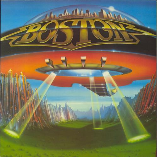 Boston Don't Look Back vinyl LP album (LP record) UK BOSLPDO809278