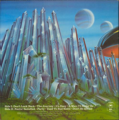 Boston Don't Look Back vinyl LP album (LP record) UK BOSLPDO809278