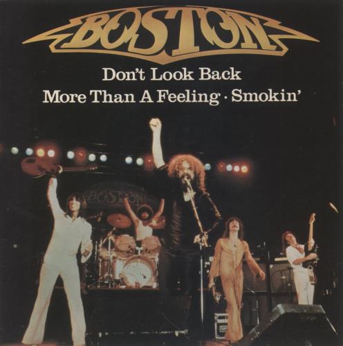 Boston Don't Look Back 7" vinyl single (7 inch record / 45) UK BOS07DO856034