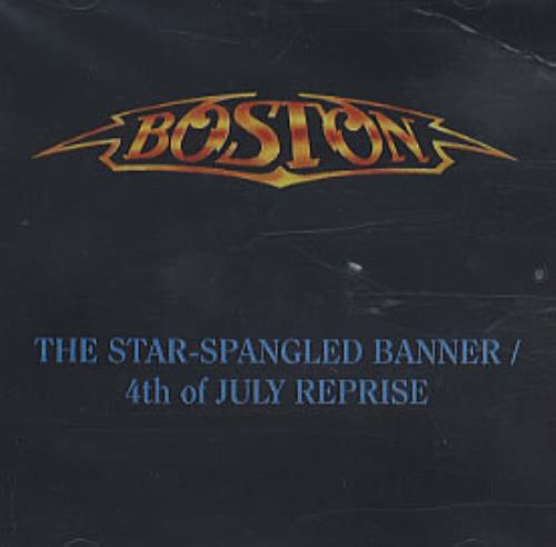 Boston The Star Spangled Banner/4th Of July Reprise CD single (CD5 / 5") US BOSC5TH124752