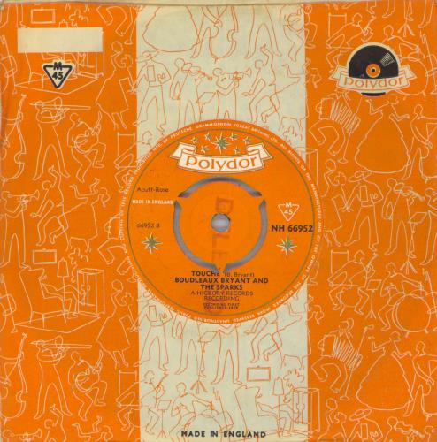 Boudleaux Bryant And The Sparks Hot Spot 7" vinyl single (7 inch record / 45) UK 58607HO818263