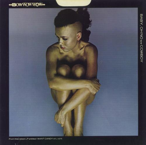 Bow Wow Wow Baby, Oh No 7" vinyl single (7 inch record / 45) US BWW07BA794328